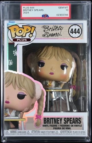 Britney Spears "Baby One More Time" Funko Pop! Plus 444 PSA 10 GEM MINT