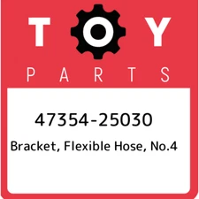 47354-25030 Toyota Bracket, flexible hose, no.4 4735425030, New Genuine OEM Part