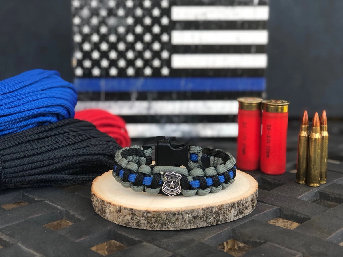 Police Thin Blue Line – Paracord Warrior