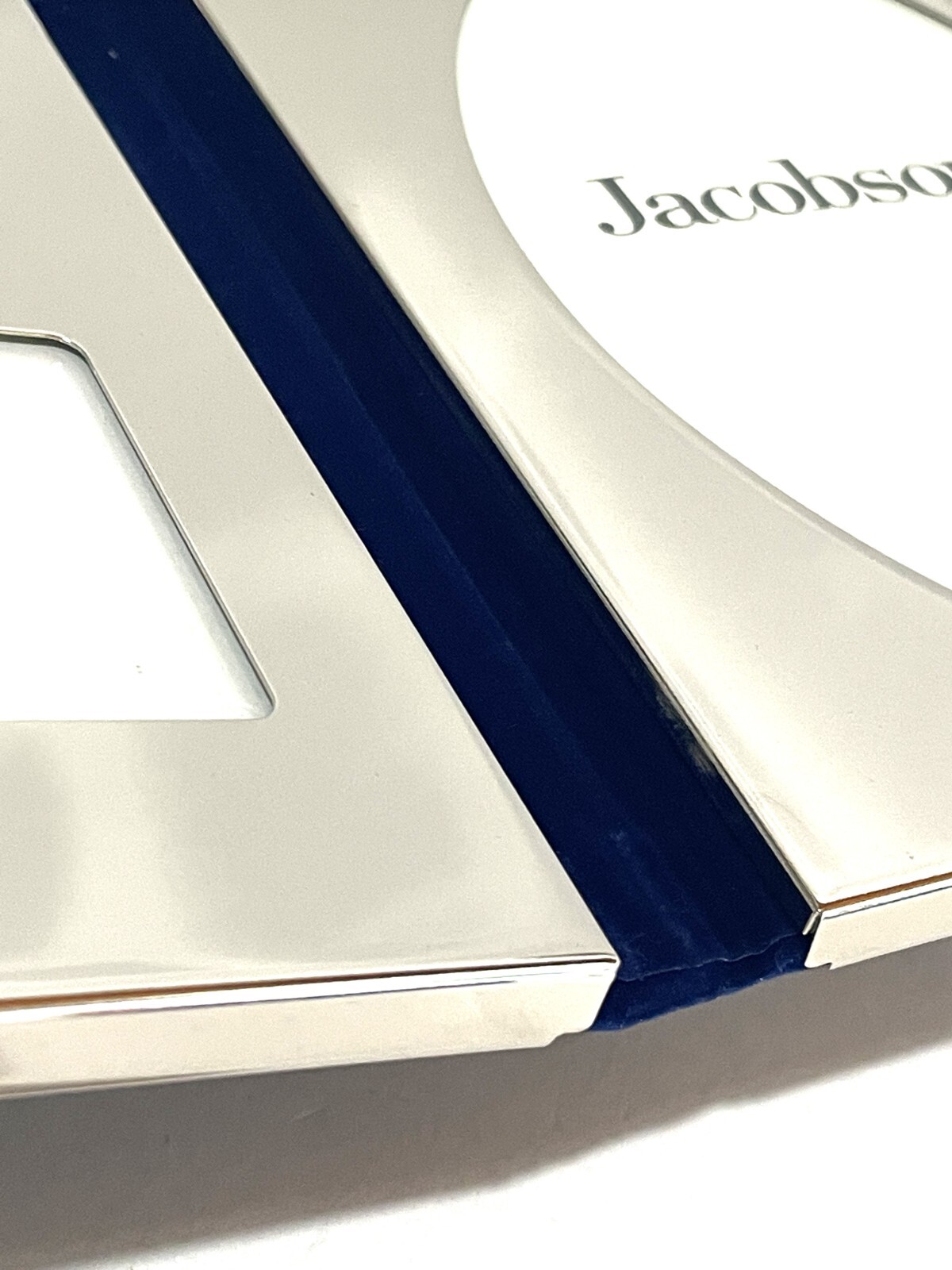 Vintage Jacobson’s Silver Tone Triple Slide Photo Frame 4x6 TriFold