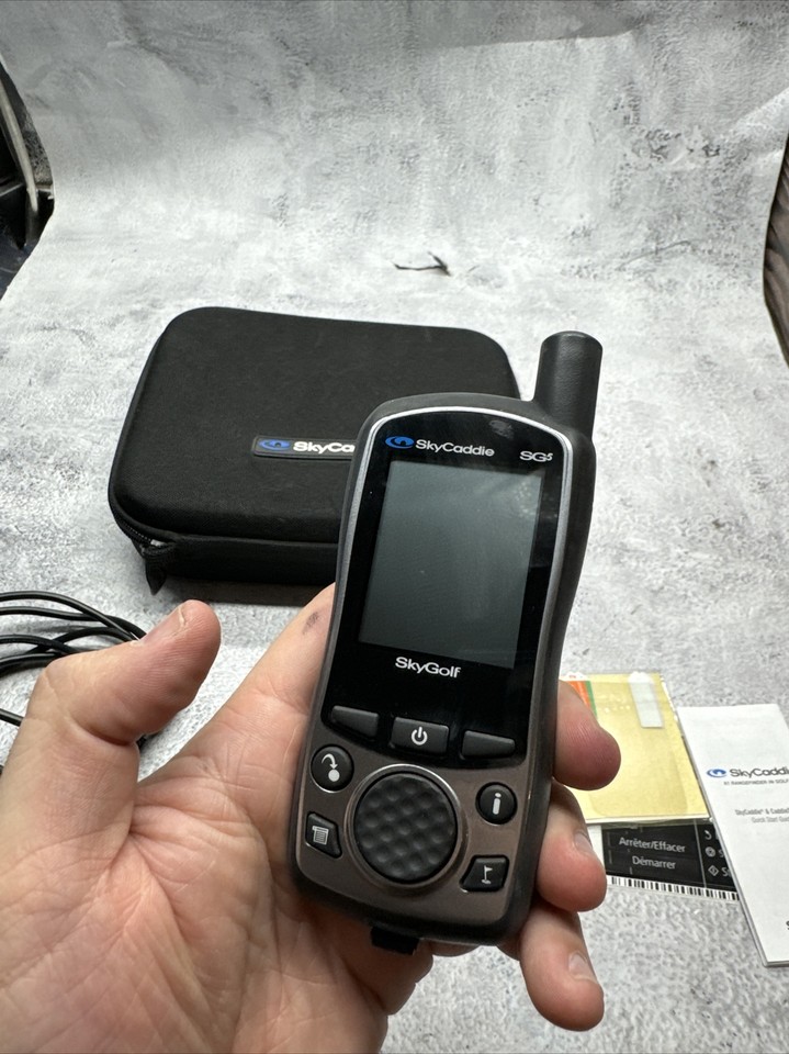 GPS De Golf SkyCaddie SG5 – Skygolf – Occasion – À Lire (voir Photos)