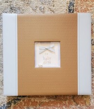 NEW Hallmark Instant Scrapbook Baby Boy 12x12 Blue Photo Album/Keepsake reg 50