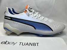 BRAND NEW Puma King Ultimate FG/AG Womens Soccer Cleats 107262-01 Orange/Blue