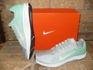 nike downshifter 8 womens grey pink