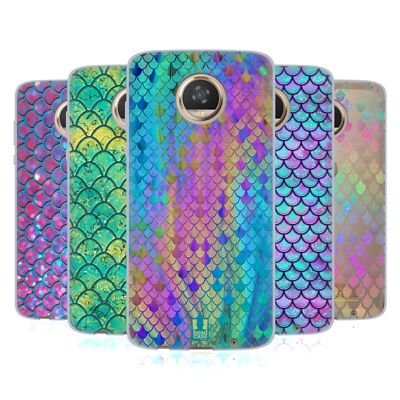 HEAD CASE DESIGNS MERMAID SCALES 2 SOFT GEL CASE FOR MOTOROLA PHONES