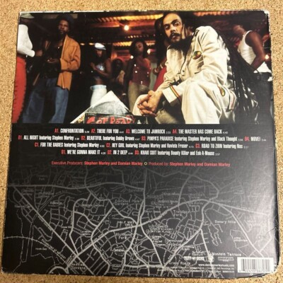 Damian Marley, Jr. Gong Welcome To Jamrock US 2005 2LP Tuff Gong