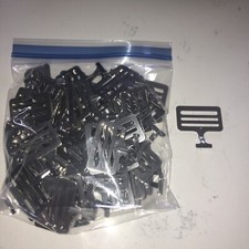 New Bulk pack 50 ct. Football Shoulder Pads T Hooks Buckles For 1 - 1/2 Straps