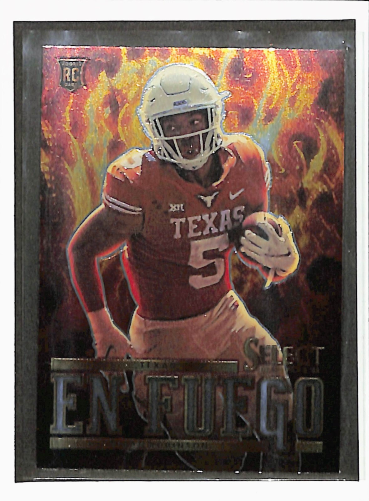 2023 Select Draft Picks BIJAN ROBINSON RC "EN FUEGO" ATLANTA FALCONS