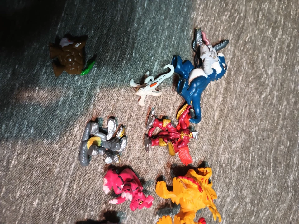 Digimon Digital Monsters 1.5" Mini PVC Figures Lot Of 8 Vintage  - Image 2 of 4