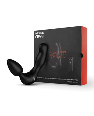 Nexus Revo Twist Rotating & V*brating M*ssager - Black