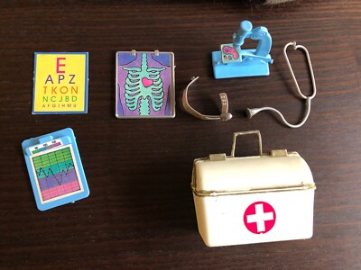 Doctor Ken Puppe Dr. Bag von 1987 - Mattel - Vintage