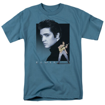 Elvis ''Blue Rocker'' T-Shirt - Adult, Child