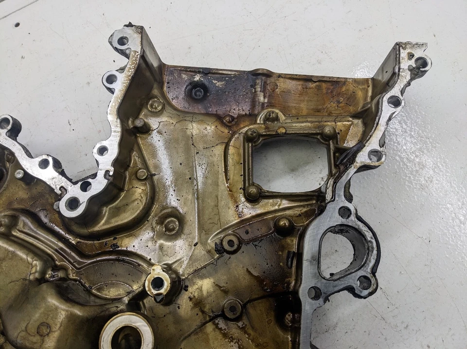 2006 LEXUS GS300 3.0 V6 PETROL ENGINE TIMING CHAIN COVER HOUSING OIL PUMP COVER - Image 4 of 4