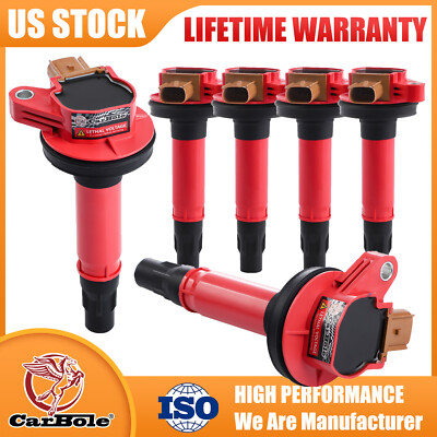 6-Pack Ignition Coil Set For Ford & Lincoln 3.5L EcoBoost Engines - F-150, Explorer, Navigator & More