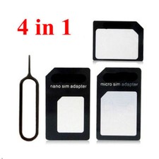 Sim Card Coverter 4in1 Nano-Micro Nano-Normal Micro-Normal Sim Removal Tool T2