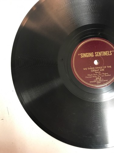 Adeste Fideles Away In The Manger We Three Kings Of The Orient Are 10” 78 RPM - Picture 11 of 12