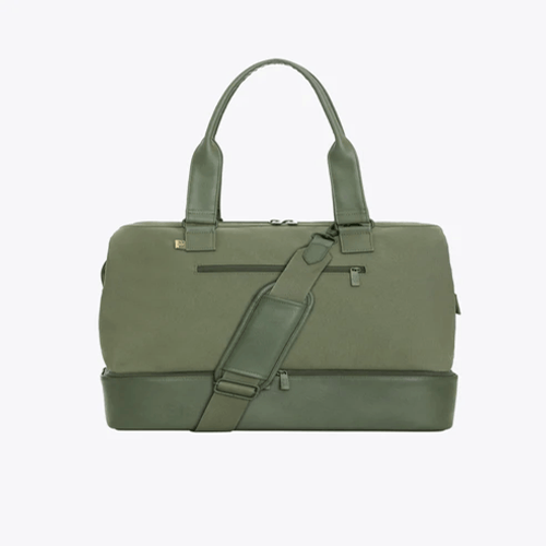 NWT Beis Mini Weekender in Olive Green
