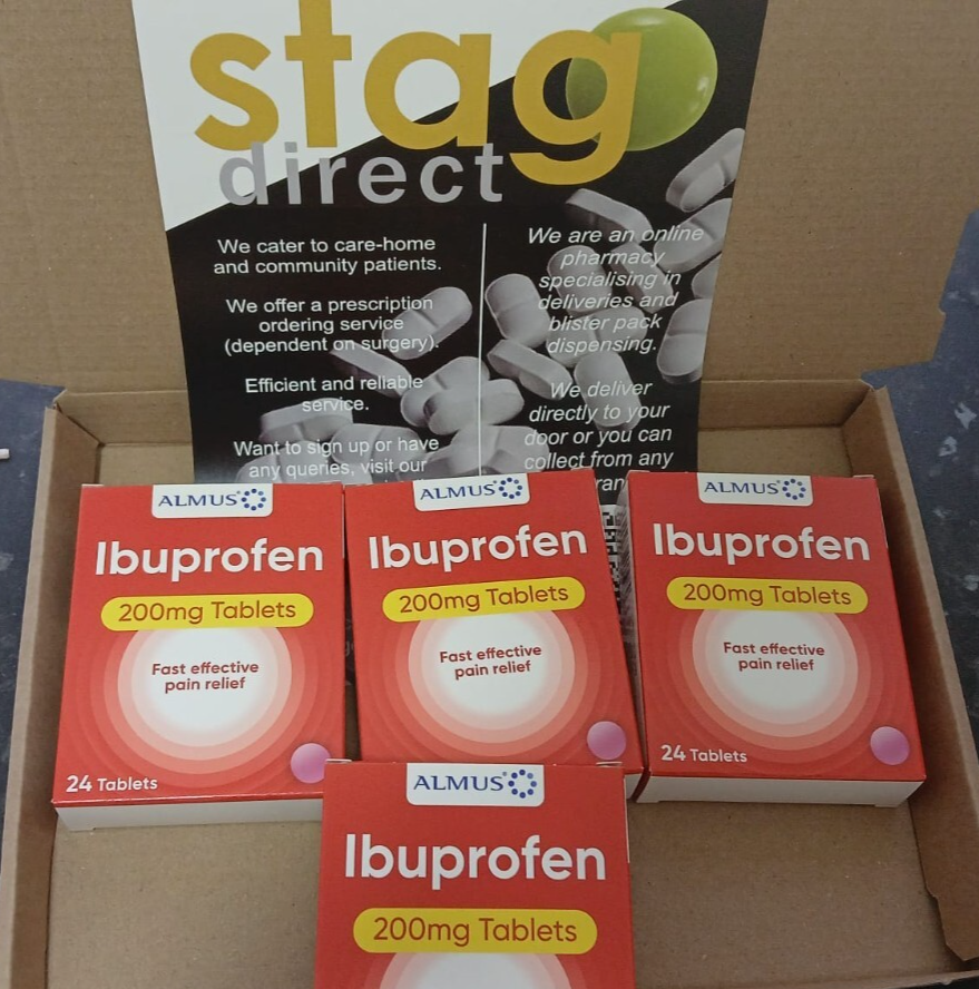 Ibuprofen 200mg tablets - Pain Fever Inflammation Relief   16  ALMUS BRAND