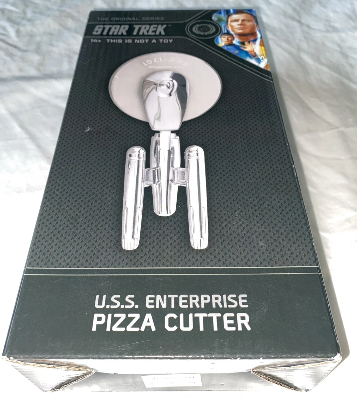 Star Trek The Original Series USS Enterprise Pizza Cutter Utensil New