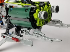 LEGO Bionicle 8941 Rockoh T3 Complete Battle Vehicle Pohatu Adaptive Armor