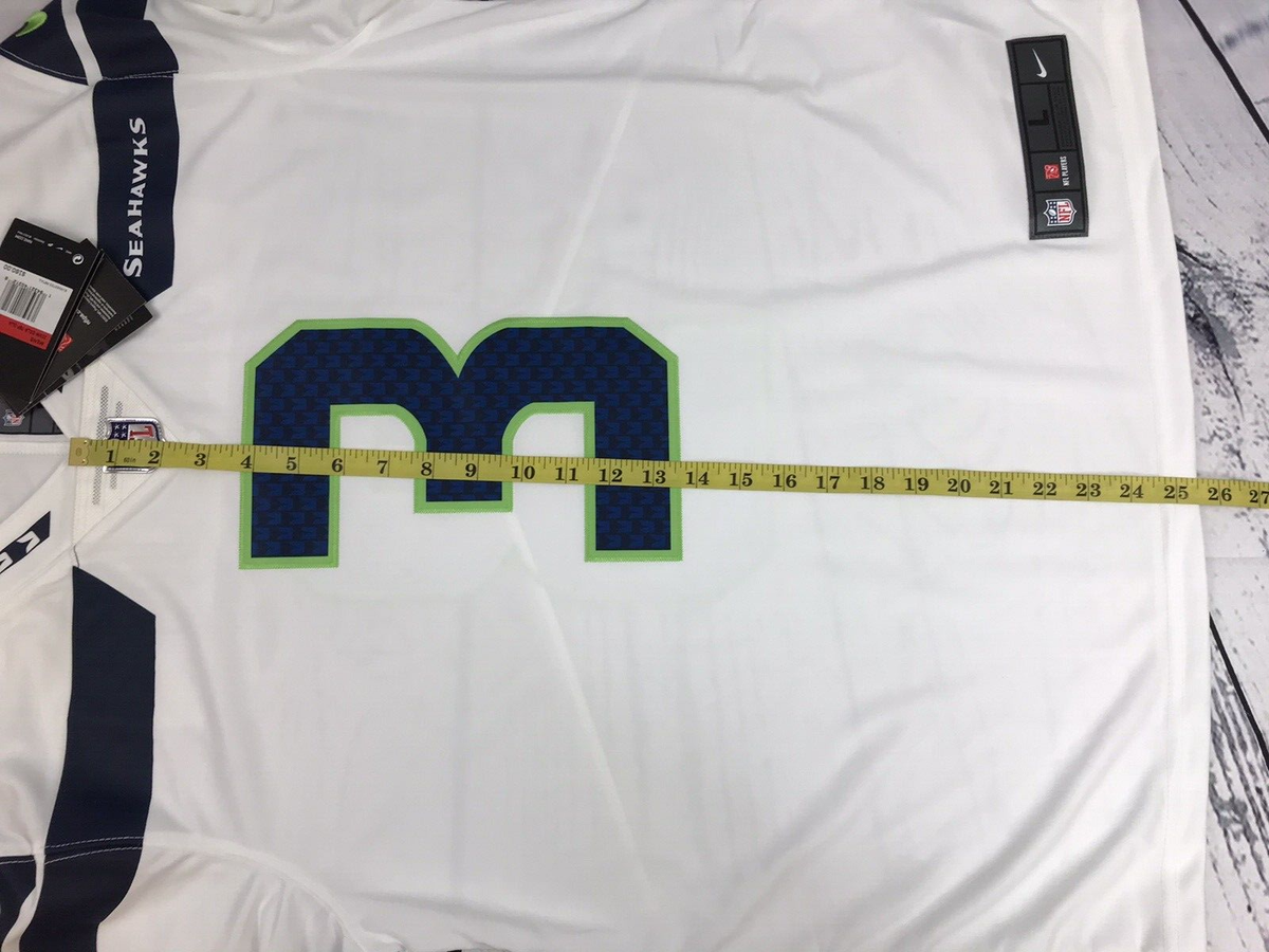 Nike MEN Russell Wilson Seattle Seahawk Vapor Limited Jersey 32NM