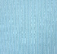 Basically Hugs BTY Helen Stubbings P B Textiles Aqua Blue Ruffled Stripe