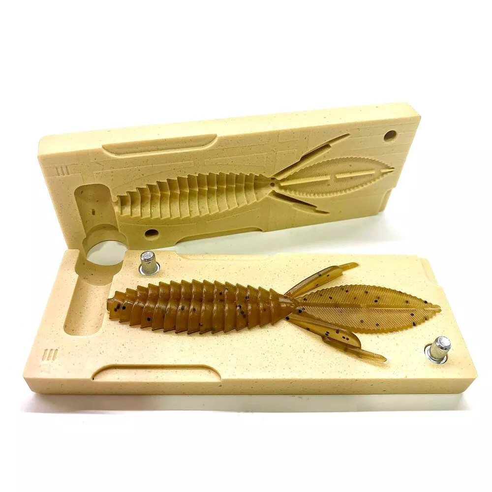 Soft Plastiс Mold Lure Making Injection Molds Fishing Lures Sweet Beaver  4.2