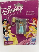 Disney Princess Aladdin Keychain #1160 Basic Fun Inc. Keychain