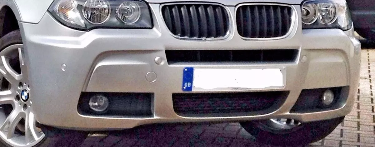 BMW OEM Genuine E83 X3 2004 2010 M Technik Primed Front Bumper