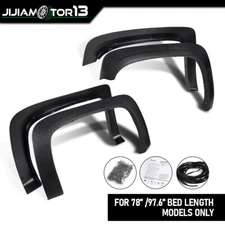Factory Style Fender Flares Fit For 07-13 Chevy Silverado 1500/2500HD/3500HD
