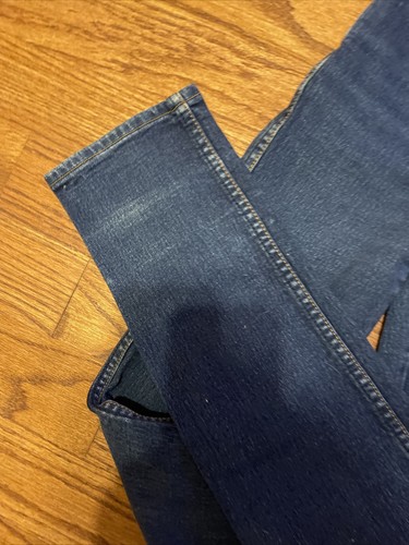 Back Siders Vintage HighRise straight Leg Jeans Waist 20" x 33" Tall & Skinny - Picture 4 of 8