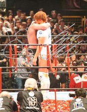 Kota Ibushi Kenny Omega Signed 11x14 Photo BAS COA New Japan Pro Wrestling WWE 2