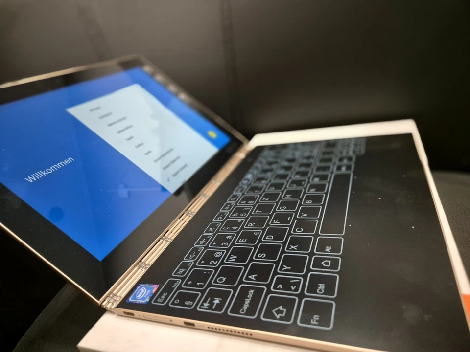 Lenovo Yoga Book YB1-X90F 64/4ram  qwerty azerty Layout  Grey  Android 6 7 - Bild 4 von 4