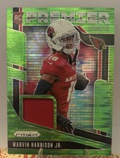 Panini Prizm Premier Jerseys Marvin Harrison Jr. Rookie Cardinals Football #PJ-…