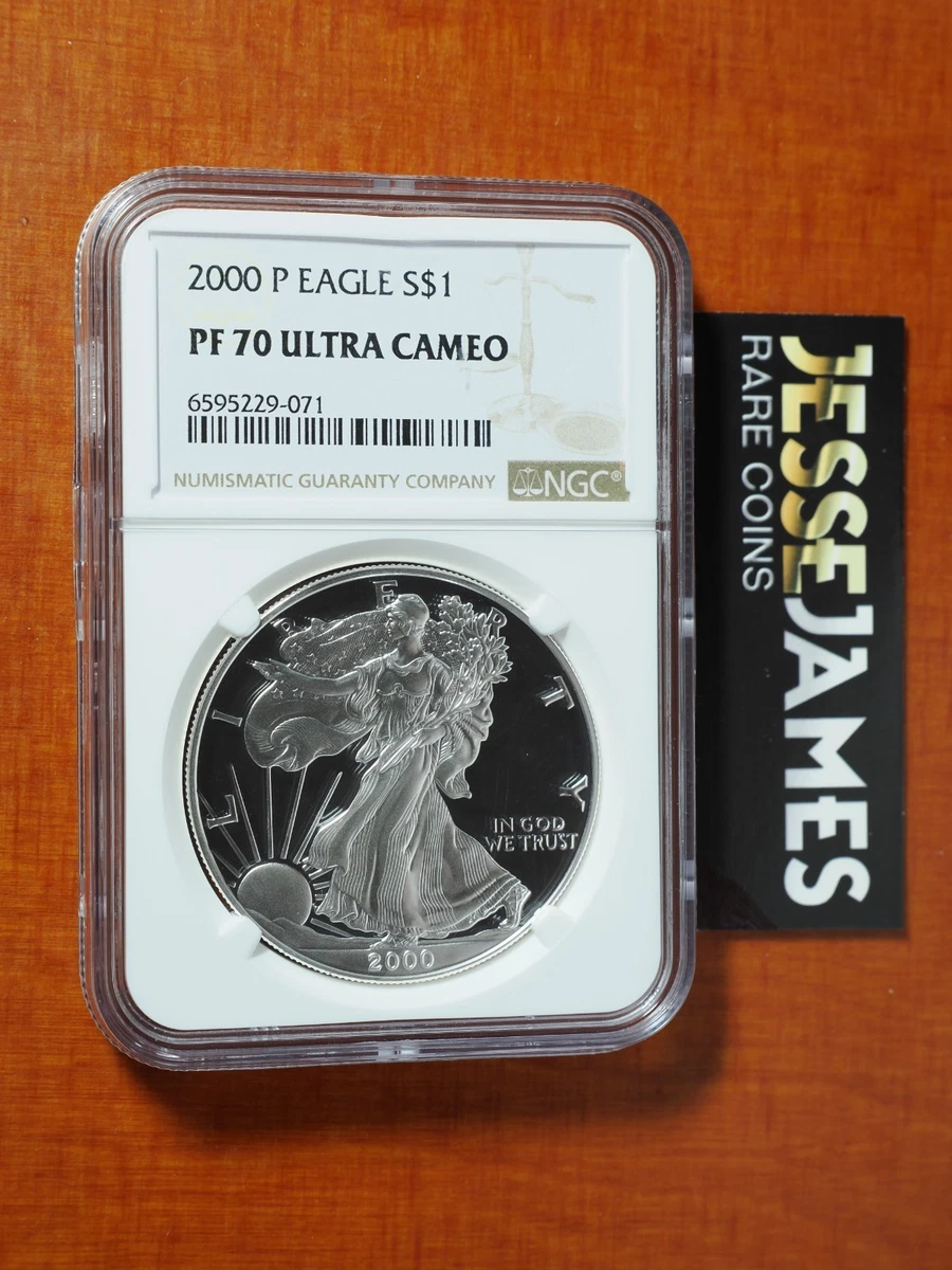 アメリカンイーグル　2000-P ICG-PR70 DCAM bullionshark-1993-p-american-