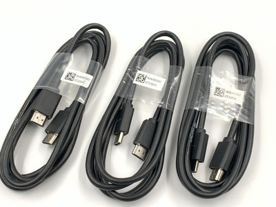 Dell HDMI 5K0EH03507 Ultra High Speed 2.1 1.8m Neu 3 Stck.