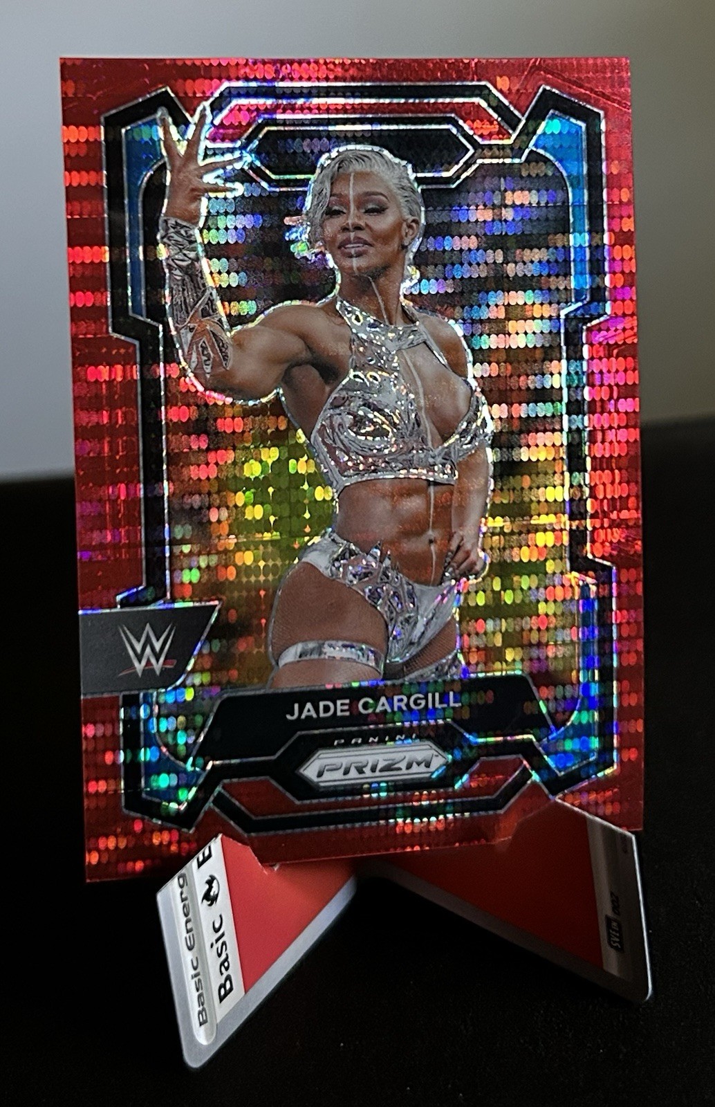 2024 Panini Prizm WWE - Jade Cargill #126 Red Pulsar Prizm 373/399