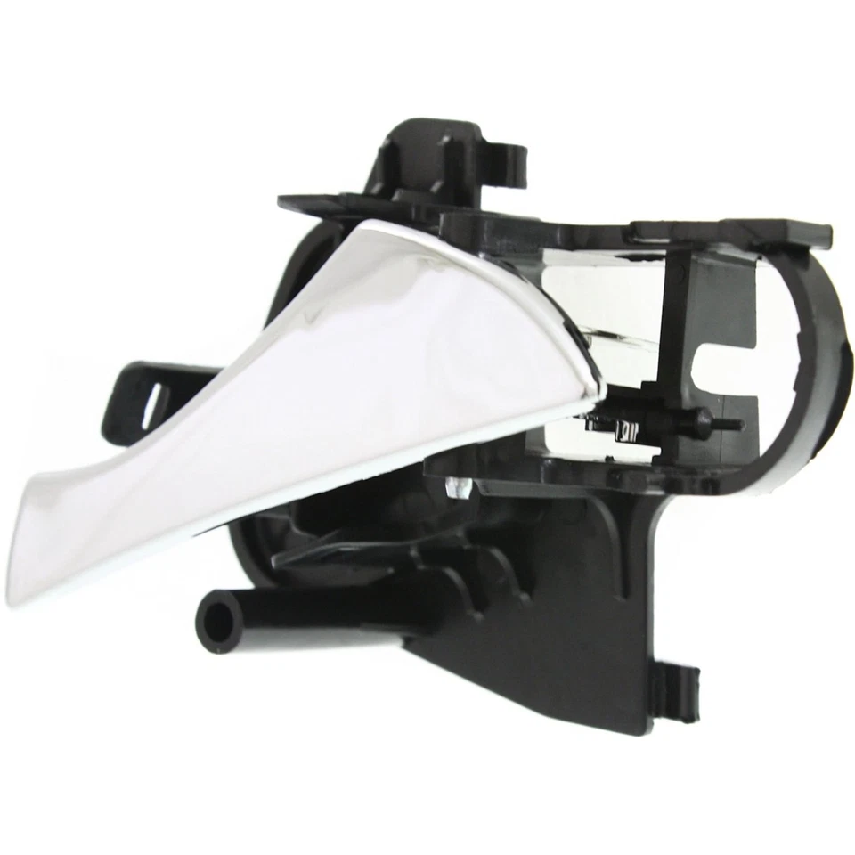 Manija de puerta interior para 99-2002 Daewoo Nubira Juego de 2 delanteros de plástico cromado Foto 4 de 4