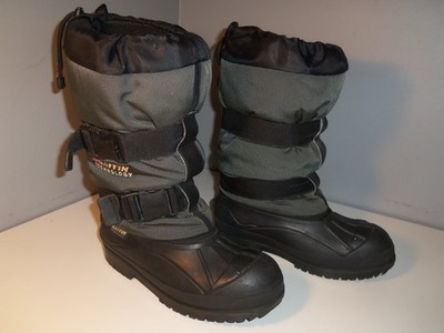 Baffin Impact Waterproof Insulated Snow Boots Unisex Adult Sz 9 L Green Black