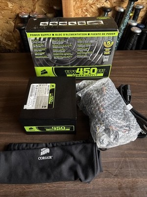 Corsair VX450W CMPSU-450VX 450W 20+4 Pin ATX PSU Power Supply