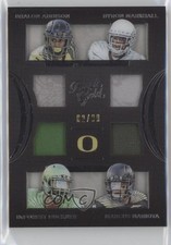 2016 Panini Black Gold Collegiate White 82/99 Bralon Addison Byron Marshall 0af