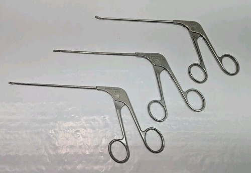 Acufex Arthroscopy Instrument Set of 3-012013,012014,012036, Duckbill & Scissor