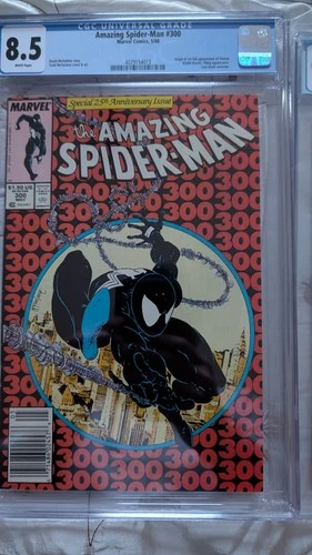 Amazing Spider-Man ASM #300 Newsstand CGC 8.5 1st app Venom