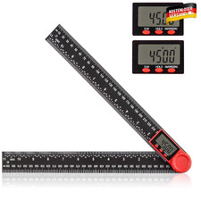 Digitaler Winkelmesser 360° LCD 300 mm mit Feststellfunktion präzise Messung