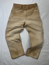 Vintage 1998-2004 Carhartt Dungaree Fit Carpenter Pants Men  s 34x30 0017