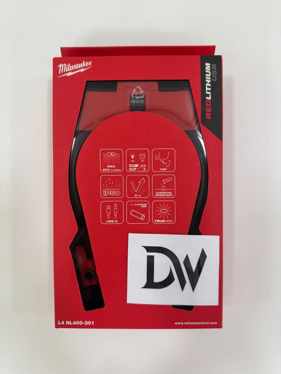 Milwaukee L4 NL400-301 USB Neck Light Complete Kit / Express | eBay