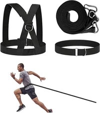Sled Workout Equipment, Harness Set for Training Outdoor, Tire Pulling Fitness R
