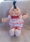 Vintage 1995 Cabbage Patch Kids Asian Doll-Brown Eyes-Soft Body 13in.