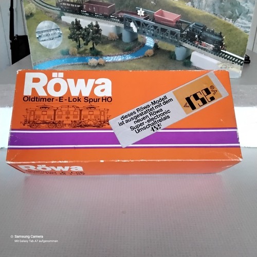 Röwa H0 1406 E-Lokomotive E 9105 mit OVP  | Condition: Gebraucht