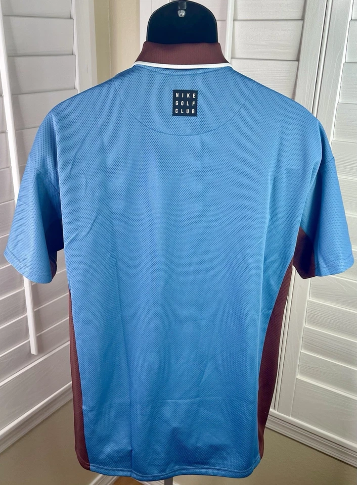 Camisa polo Nike Golf Club Dri-Fit vintage coral FQ1150-846 - Masculina 2XL - Nova com etiquetas $75 - Imagem 4 de 4